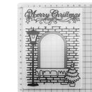 Merry Christmas DIY Scrapbooking Plastic Embossing Template Folder Stencil