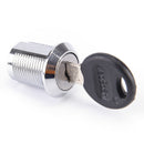 Tool Box Furniture Locking 19mm Dia Thread Cylinder Cam Lock with Key 3C