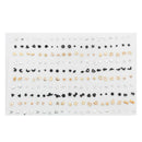 100Pairs Multiple Stud Earrings Set Wholesale Lovely Cute Earrings Bulk Fashion