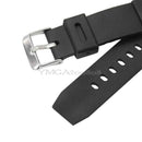 Replacement Mens Rubber Watch Wrist Strap Band 18mm for Wrist Watch DI UAA