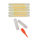 50x Fishing Fluorescent Lightstick Night Light Float Clip Glow in Dark Stick