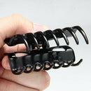 12pcs Women Girls Hair Claw Clip Jaw Clamp Black Hairpin Summer Tiara