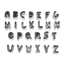 26XBiscuit Cake Mold Cutter Letters Alphabet Shape Mould Fondant Cookie  Z FT