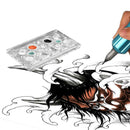 1000pcs Plastic Disposable Tattoo Ink Cap Mix Size Pigment Holder Container A