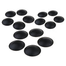 15-Piece Paper Dust Cap Cone Lids Set