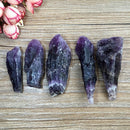 100g Natural Amethyst Point Quartz Crystal Rough Rock Healing Stone Specimen Kit