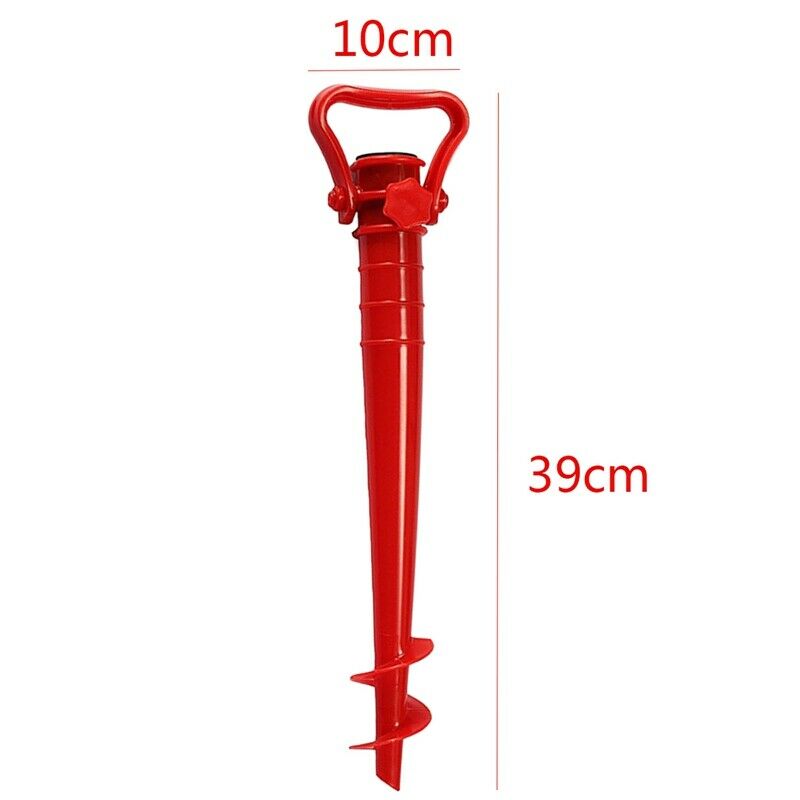 Sun Beach Fishing Parasol Ground Anchor Spike Umbrella Stretch Stand Holder