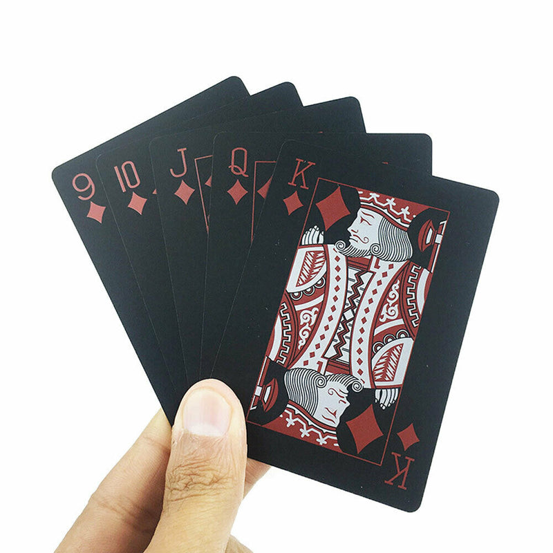 54 Playing Cards PVC Poker Waterproof Table Game Magic Trick Party Favor Cool