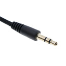 3.5mm female--male aux stereo audio headphones extension cable lead cord wire