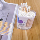 100pcs/box Disposable Double Heads Cotton Swabs Makeup Cotton Buds (Love) A