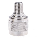 1x F Female to UHF Male Jack RF connector converter adapter JR