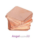 30Pcs 15mmx15mm Heatsink Copper Shim Thermal Pads for Laptop GPU CPU VGA