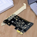 PCI Express SATA 3 Controller Card, 2 Port PCIe SATA III 6GB/s Internal Ada