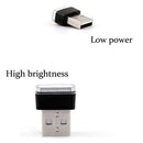 Car Styling Usb Atmosphere Light Led Decorative Light Car Inner Foot Lighti