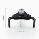 Universal 2 Way Oil Filter Wrench | Auto Adjustable 3 Jaw Remover Socket 1/