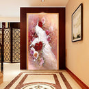 Wall Gift Hotel 5D DIY Diamond Painting Set Canvas White Peacock Home Decor