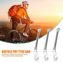3pcs Steel Bicycle Tire Pry Bars Levers Curved Bike Wheel Tyre Repair Tools