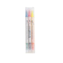 3 Pcs Rainbow Double Write Cute Permanent Highlighter Supply School Markers G6N8