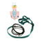 Adjustable Parrot Bird Harness Leash, Anti-Bite Training Rope + Bird FlightSuit,