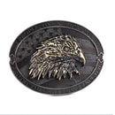 Western Style New USA Nation Flag Eagle Metal Alloy Fashion Men Belt Buckle ME