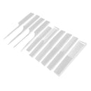 Salon Professional Hairdressing Carbon Anti static Cutting Comb - 10 PCS