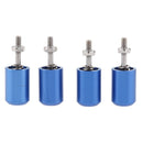 Premium 4pcs M3/M4 CPU Water Cooling Block Installation Mounting Screw Blue