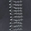 30Pcs Acrylic Crystal Clear Garland Hanging Beads Curtain Wedding Club Part H3I8