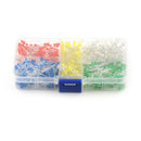 500pcs 3MM LED diode Light Assorted Kit DIY LEDs Set Electronic Diy Kit  OZ