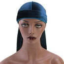 3pcs Fashion Velvet Bandana Hat Muslim Headwear Beanie Cancer Chemo Hat
