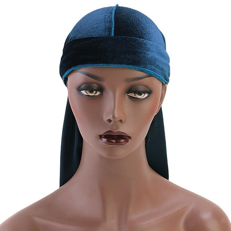 3pcs Fashion Velvet Bandana Hat Muslim Headwear Beanie Cancer Chemo Hat