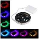 RGB flexible LED Light Strip Waterproof IP65 15leds DC5V with Controller Ba
