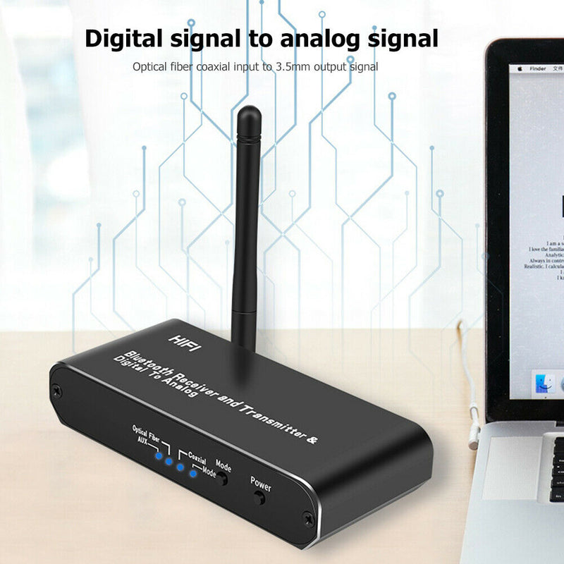 D09 Bluetooth Receiver Transmitter Coaxial Toslink Wireless Audio Converter A