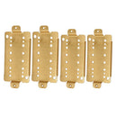 4pcs/Set Brass 50mm+52mm Humbucker Pickup Baseplate for Electric Guitar
