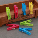 20pcs Plastic Clothes Clips Household Drying Socks Towel Rack Clamps Holder