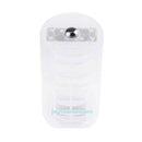 2xAA to D Size Plastic Battery Adaptor Holder Switcher Case Clear Box Converter