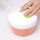 Brieftons Manual Food Vegetable Chopper Mincer Blender Chop Fruits Han YHS