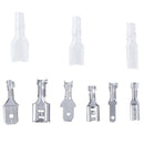 270X Assortment Terminal Kit Electrical Wire Crimp Connectors Male Female Spade