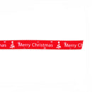 25 yards/Lot Christmas Ribbon Printing Ribbon DIY Craft Gifts Xmas Party Decor F