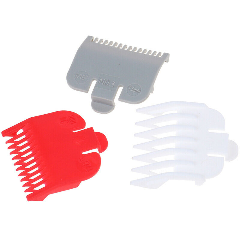 3Pcs Hair Clipper Limit Comb Cutting Guide Barber Replacement Hair Trimmer T Gw