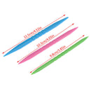 3x Grooved Cable Stitch Holder Knitting Stitch Markers Craft Knitting Holder OZ