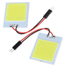 48 SMD COB LED T10 4W 12V White Light Car Interior Panel Lights Dome Lamp BulbMO