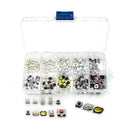 250x Tactile Push Button Car Remote Key Button Microswitch Tool Set U6E8 C7 G9K0