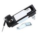 Stainless Steel Compression Latch Replacement with Keys Flush Lever Lock