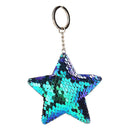 1Pc Women Sequin Star Shape Key Chain Handbag Keyring Jewelry Sequins Keych M6W9