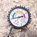 Long Tube Car Tire Air Pressure Gauge 120psi Tyre Monitoring for Automobile