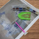 Diamond Embroidery Box 4 Packs 28 Grids, 5d Siamond Box and Cross Stitch To