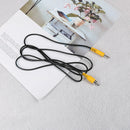 3.5mm 1/8" mono male plug to single rca male audio video^cable adapter cord 1 TE