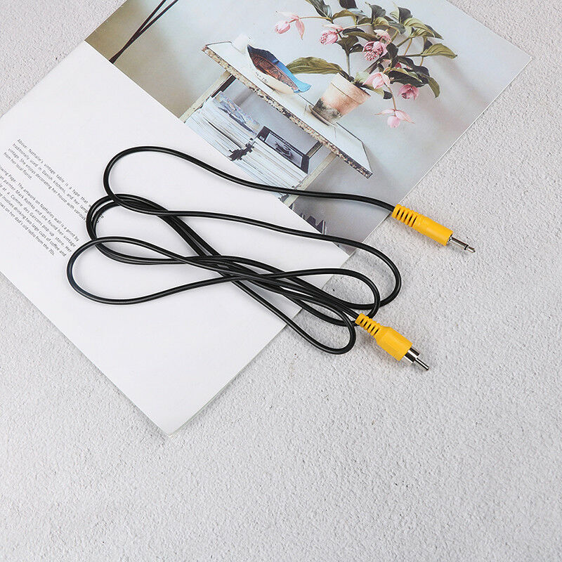 3.5mm 1/8" mono male plug to single rca male audio video^cable adapter cord 1 TE