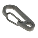 10Pcs Mini Alloy Key Buckle Snap Spring Clip Hook Carabiner Keychain Keyring for