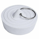 Rubber Bathtub Sink Wash Basin Plug Stopper--Off-White G4A4
